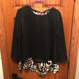 Two layer two sweater